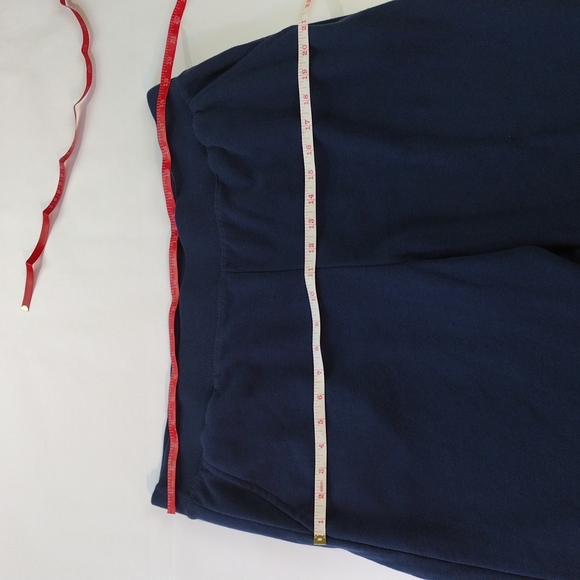 New Time and Tru Dark Blue XL Mens Fleece Cinch Sweatpants XL 16-18 - Picture 7 of 7